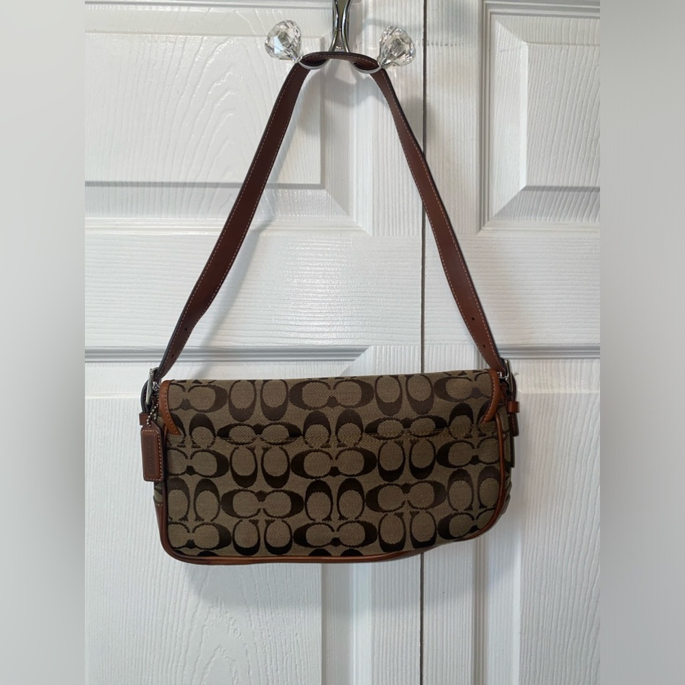 Coach Logo Print Handbag - Picture 2 of 4